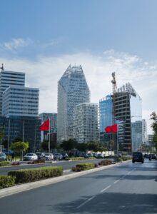 Casablanca Finance City, centro de negocios financieros de Marruecos.
